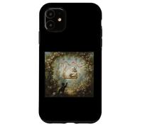 Rococo Chat sur balançoire Vintage Jardin Inspiré Fragonard Coque pour iPhone 11