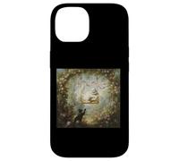 Rococo Chat sur balançoire Vintage Jardin Inspiré Fragonard Coque pour iPhone 14