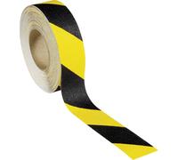 Rocol RS43543 Ruban adhésif antidérapant noir/jaune (L x l) 18.25 m x 50 mm noir, jaune