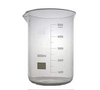 Rocwing Verre doseur Boro 3.3 pour laboratoire (5 l)