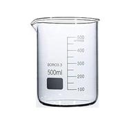 Rocwing Verre doseur Boro 3.3 pour laboratoire (500 ml)