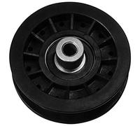 RocwooD Poulie plate en plastique de 89,5 mm de diamètre compatible avec certains Husqvarna AYP