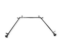 Rod Desyne Moyat Bay Tringle à rideau pour baie vitrée Noir 50,8-91,4 cm 96,5-182,9 cm