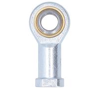 Rod End Bearing 25mm | Female Thread Integrated - Lubricating Ball Joint | High Strength Carbon Steel for Machinery/Automation/CNC Equipment | Friction & Oxidation Tolerance