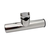Rod Holder, Adjustable Mount, Stainless Steel Clamp, Secure Pole Support, Easy-to-Install, Rust-Resistant Design, Long-Lasting Use, for Boat Kayak Shore Catfishing Truck Use