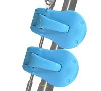 Rod Holder Clamp Set - Fishing Rod Storage for Clips 2 Pack | Anti Slip Adjustable Holders with Boat, Dock, Outdoor Casting, Garage Or Patio, Keep Rods Upright and Organized During Transport