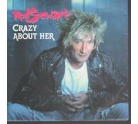 ROD STEWART - crazy about her / same 45 rpm single