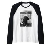 Rod Stewart de The Faces à Londres pour la tournée Body Wishes 1983 Manche Raglan