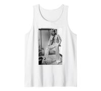 Rod Stewart Faces Singer Veste rayée Pose 1975 Débardeur