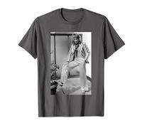 Rod Stewart Faces Singer Veste rayée Pose 1975 T-Shirt