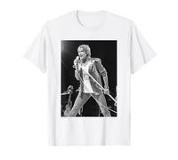Rod Stewart Live On Stage Faces Chanteur par Allan Ballard T-Shirt