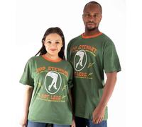 Rod Stewart T Shirt Hot Legs Logo Nouveau Officiel Unisexe Vert, Vert, Medium