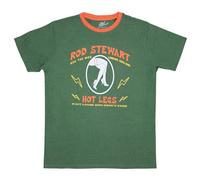 Rod Stewart T Shirt Hot Legs Logo Nouveau Officiel Unisexe Vert, Vert, XL