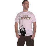 Rod Stewart T Shirt Rock The Holidays Logo Nouveau Officiel Blanc Size XXL
