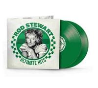 Rod Stewart Ultimate Hits Double Vinyle LP Coloré Vert Indie Exclusif Neuf