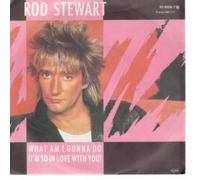 ROD STEWART - WHAT AM I GONNA DO 7" (45) GERMAN WARNER BROS 1983