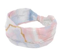 RODAILYCAY Bandeau pour femme - Accessoires pour cheveux doux - Large bandeau élastique - Texture marbre - Évacuation de la transpiration - Pour entraînement, Yaga, course à pied, randonnée, exercice