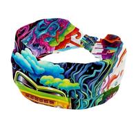 RODAILYCAY Bandeau turban pour femme, bandeau doux et large, bandeau croisé avec nœud torsadé, bandeau extensible pour le cerveau et le bus, accessoires pour cheveux tendance