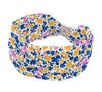 RODAILYCAY Bandeaux extensibles pour femme - Motif floral coloré - Accessoires pour cheveux - Large et doux - Pour yoga, entraînement, sport, course à pied, voyage