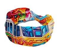 RODAILYCAY Bandeaux larges pour femme, bandeau extensible pour le cerveau et le bus, accessoire de cheveux élastique, bandeau torsadé en forme de croix