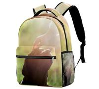 RODAILYCAY Bastille Day 14 juillet Sac à dos d'école imperméable pour enfants Sac à dos décontracté Sac à dos pour ordinateur portable pour femme, Multicolore 8., 29.4x20x40cm/11.5x8x16 in