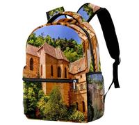 RODAILYCAY Happy Holidays Sac à dos de voyage rouge pour ordinateur portable, sac à dos d'école, grand sac à dos, joli sac à dos pour homme et femme, Multicolore 10., 29.4x20x40cm/11.5x8x16 in