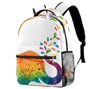RODAILYCAY Hunt Night Sac à dos de voyage pour ordinateur portable, sac à dos d'école, sac à dos de grande capacité, joli sac à dos pour femme, Multicolore 7., 29.4x20x40cm/11.5x8x16 in, Décontracté