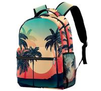 RODAILYCAY Meteor Shower Sac à dos de voyage pour ordinateur portable, sac à dos d'école, sac à dos de grande capacité, sac à dos mignon pour homme et femme, Multicolore 4., 29.4x20x40cm/11.5x8x16 in
