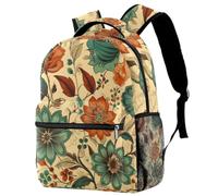 RODAILYCAY Milky Way Starry Sky Sac à dos d'école, sac à dos imperméable, sac à dos décontracté, sac à livres, sac d'ordinateur portable pour homme et femme, Multicolore 9., 29.4x20x40cm/11.5x8x16 in