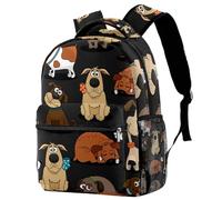 RODAILYCAY Sac à dos de voyage pour ordinateur portable - Horoscope Astrologie Capricorne Zodiaque - Grand sac à dos mignon pour homme et femme, Multicolore 9., 29.4x20x40cm/11.5x8x16 in, Décontracté
