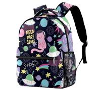RODAILYCAY Sac à dos de voyage pour ordinateur portable Motif Tour Eiffel Paris Grand sac à dos mignon pour homme et femme, Multicolore 5., 29.4x20x40cm/11.5x8x16 in, Décontracté