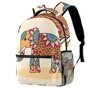RODAILYCAY Sac à dos de voyage pour ordinateur portable Motif Tour Eiffel Paris Grande capacité Sac à dos mignon pour homme et femme, Multicolore 6., 29.4x20x40cm/11.5x8x16 in, Décontracté