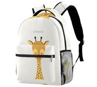 RODAILYCAY Sac à dos d'école, sac à dos pour enfants, sac à dos décontracté, sac à dos pour ordinateur portable, motif lama, alpaga, pour homme et femme, Multicolore 10., 29.4x20x40cm/11.5x8x16 in