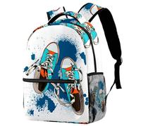 RODAILYCAY Sac à dos mignon pour adolescents, filles, garçons, esquisses de grande capacité, sac à dos de voyage pour ordinateur portable, sac à dos d'école résistant à l'eau