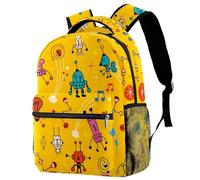 RODAILYCAY Tiddler Fish Sac à dos de voyage pour ordinateur portable, sac à dos d'école, sac à dos de grande capacité, joli sac à dos pour homme et femme, Multicolore 10., 29.4x20x40cm/11.5x8x16 in