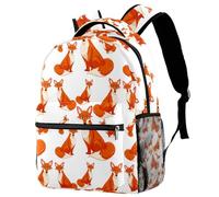 RODAILYCAY Two Seals Sitting on Ice Sac à dos de voyage pour ordinateur portable, sac à dos d'école, grand sac à livres, joli sac à dos pour homme et femme, Multicolore 3., 29.4x20x40cm/11.5x8x16 in