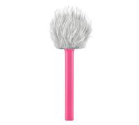 Rode Interview GO Adaptateur manuel pour système de microphone sans fil Module émetteur + protection contre le vent en fourrure Keepdrum Rose