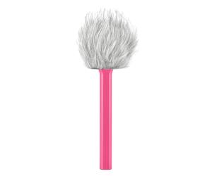 Rode Interview GO Adaptateur manuel pour système de microphone sans fil Module émetteur + protection contre le vent en fourrure Keepdrum Rose