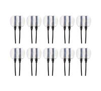 Rode InvisiLav Pack 10 - Transparent - Microphone - sans fil - couleur transparente