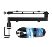 Rode LPA1 Bras de microphone pour studio peu encombrant avec câble keepdrum XLR