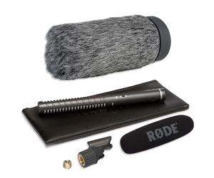 Rode Microphone directionnel NTG-1 avec protection anti-vent en fourrure Keepdrum