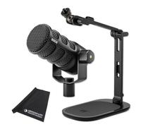 Rode Microphone Podmic USB avec trépied de table DS-3 et chiffon Keepdrum