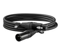 RØDE XLR3M câble audio 3 m XLR Noir