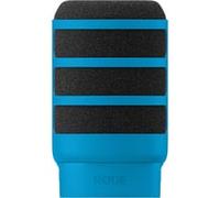 Rode Bonnette filtre anti-pop WS14-B pour PodMic et PodMic USB Diamètre 72 mm Bleu