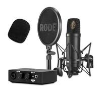 Rode NT1-Kit Microphone de studio avec interface AI-1 et protection anti-pop Keepdrum WS2