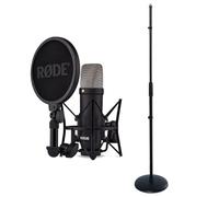 Rode NT1 Signature Black Microphone de studio avec pied droit Keepdrum