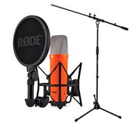 Rode NT1 Signature Microphone de studio Orange avec pied Keepdrum