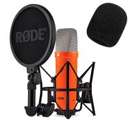 Rode NT1 Signature Microphone de studio Orange avec protection anti-pop Keepdrum