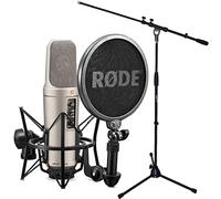 Rode NT2-A Kit microphone à condensateur + support de microphone Keepdrum MS106