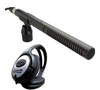 Rode NTG-2 Microphone directionnel à condensateur + casque keepdrum
